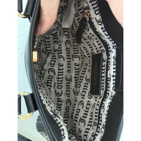 Juicy Couture Black & Grey Mini Tote Bag - Picture 9 of 9